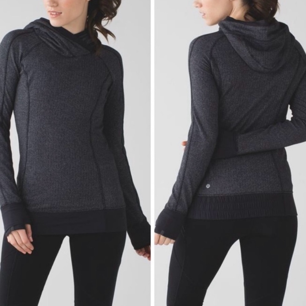 Lululemon Think Fast Pullover Hoodie Size 8